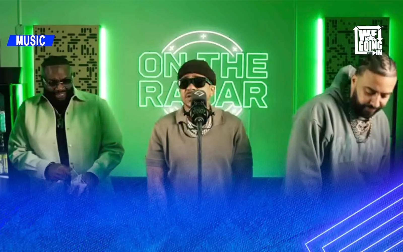 French Montana x Max B x Rick Ross "Smoking pt. 2" | On The Radar Performance