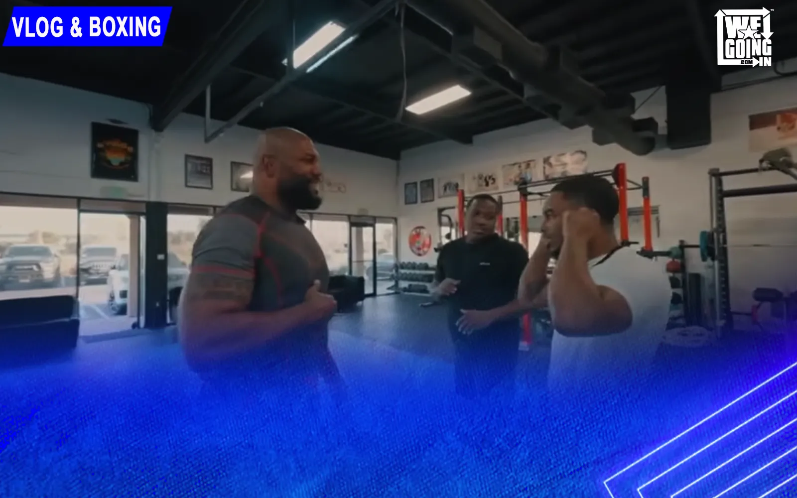 DeenTheGreat & Adrien Broner TRAIN With RAMPAGE JACKSON... 