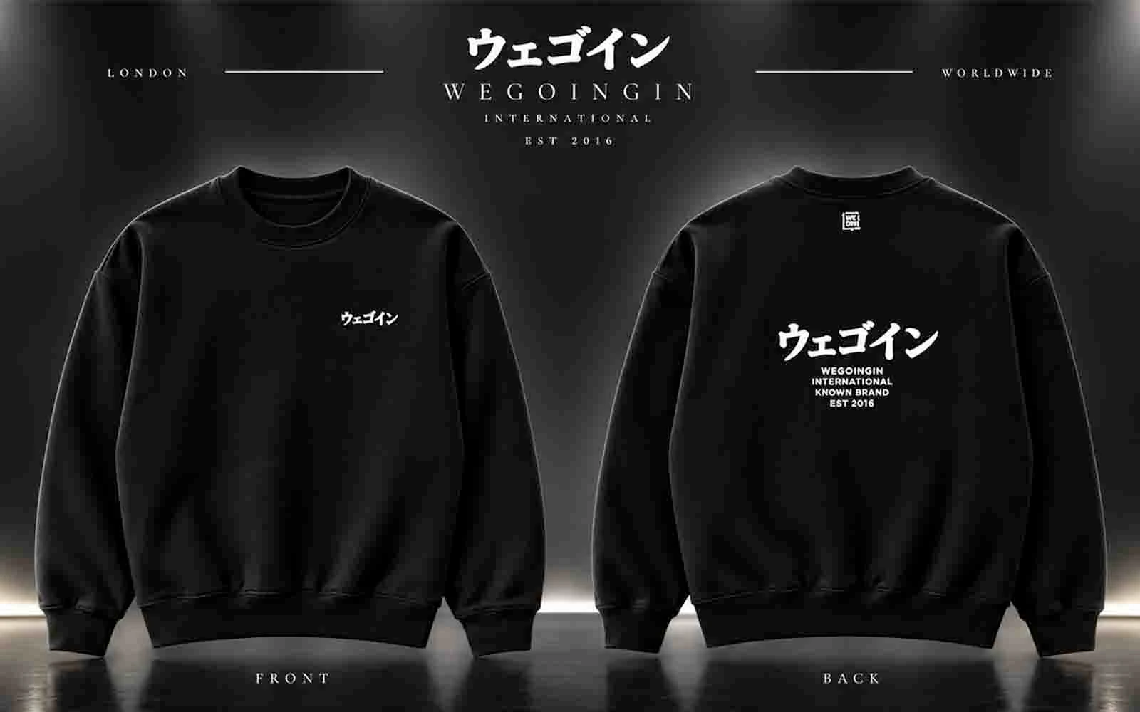WGI Japanese Edition Sweatshirt (Pre Order)