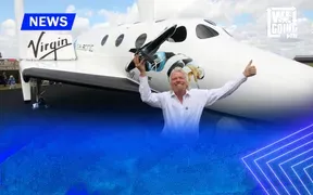 Richard Branson Virgin Galactic Sets First Commercial Space Tourism Flight 