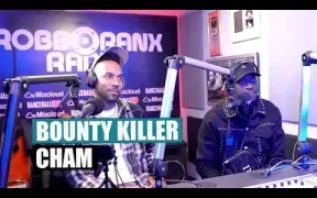 Bounty Killer And Cham talks to Robbo Ranx in West London 
