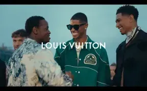 Marcus Rashford at the Men's Spring-Summer 2024 Show | LOUIS VUITTON