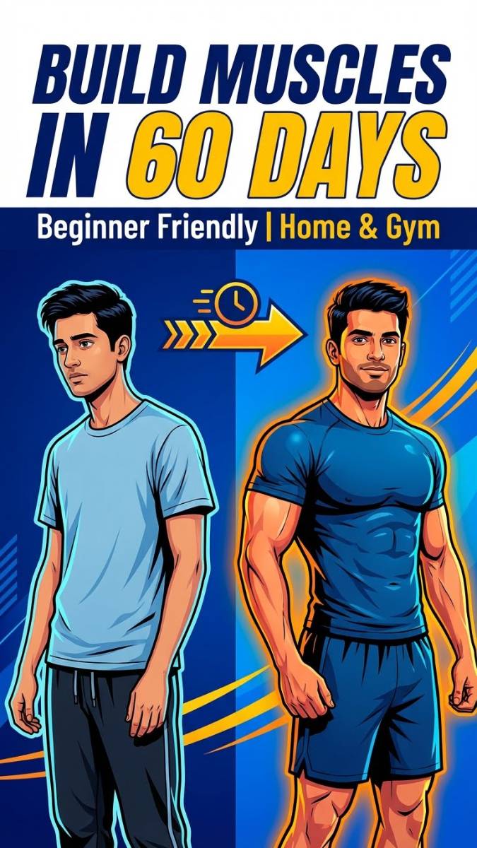 Muscles in 60 Days with Free Personal Trainer