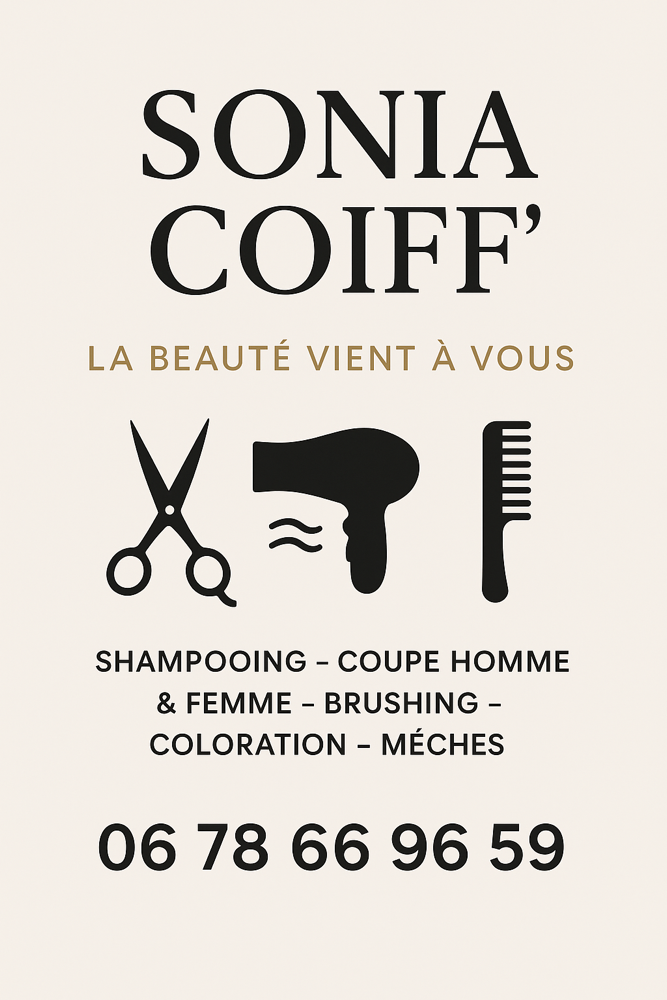Réalisations de Sonia, coiffure à domicile
