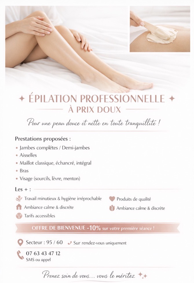 Réalisations de Melissa, médecine douce à domicile