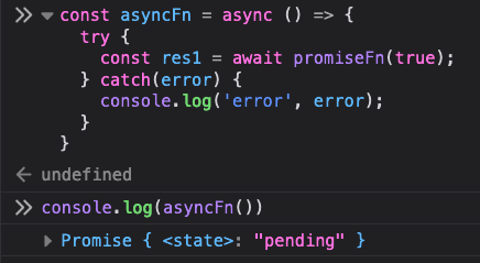 async function