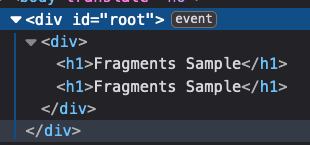 not use React Fragment