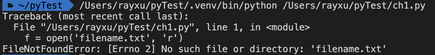 FileNotFoundError