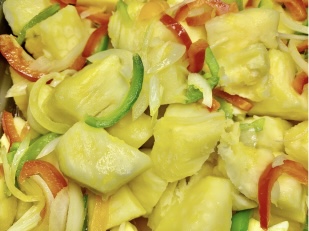 Saute Bread fruit