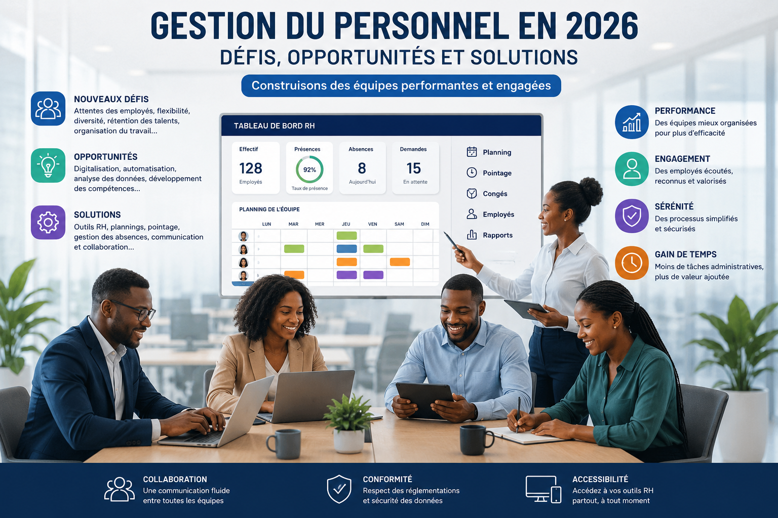 Gestion du personnel
