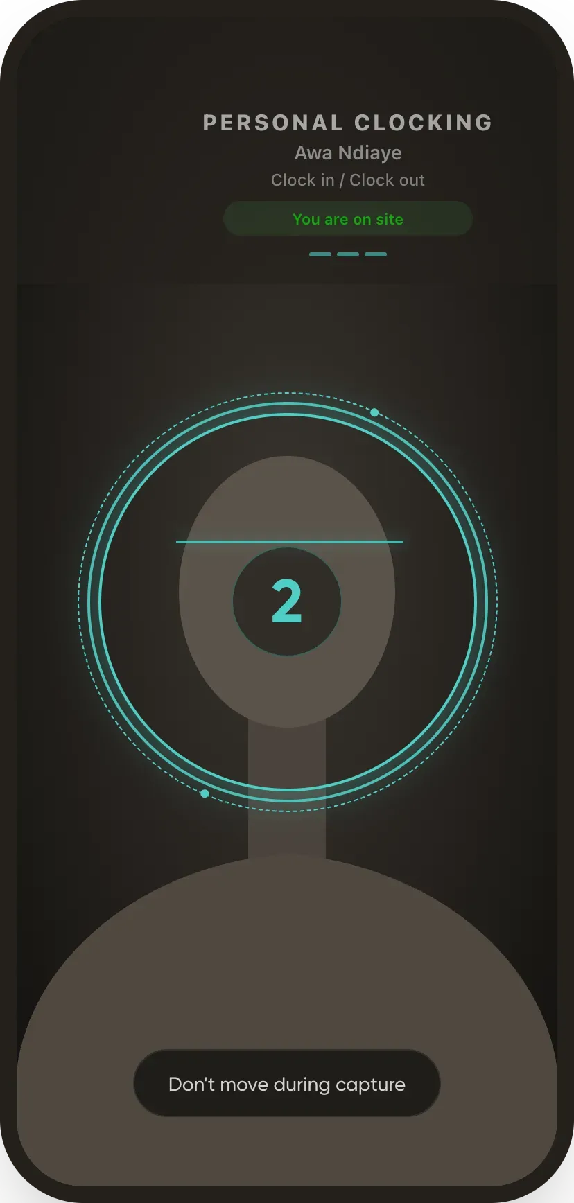 The facial recognition terminal