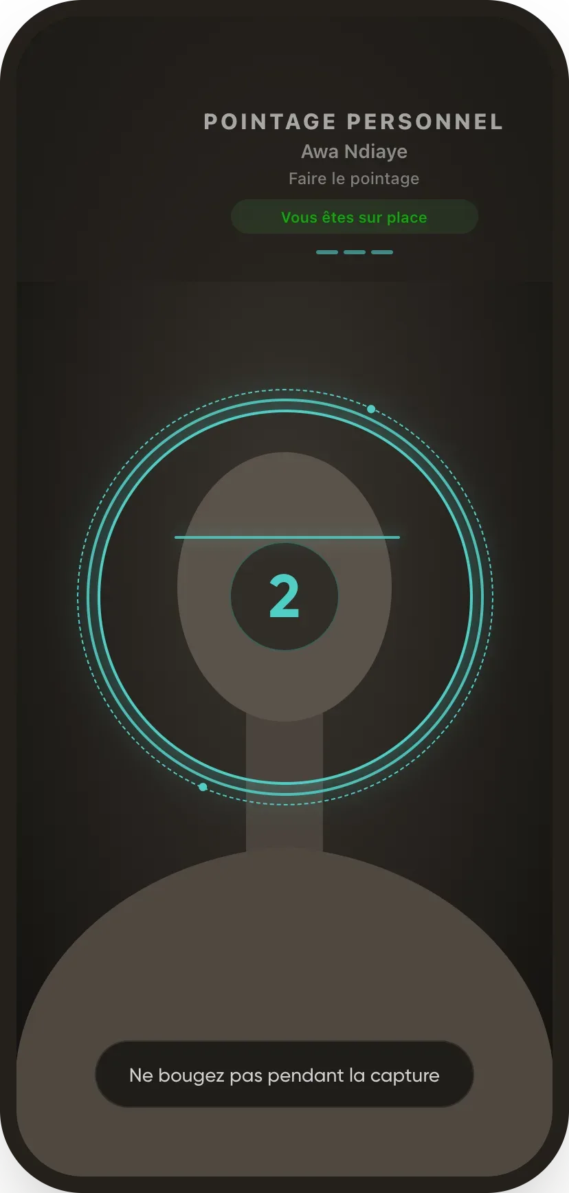 Le terminal de reconnaissance faciale