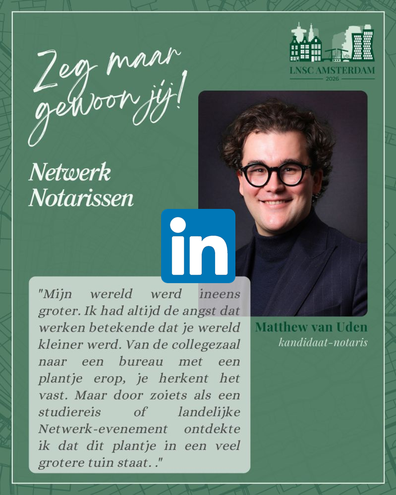 Matthew van Uden (OWK): 'Zeg maar gewoon jij'