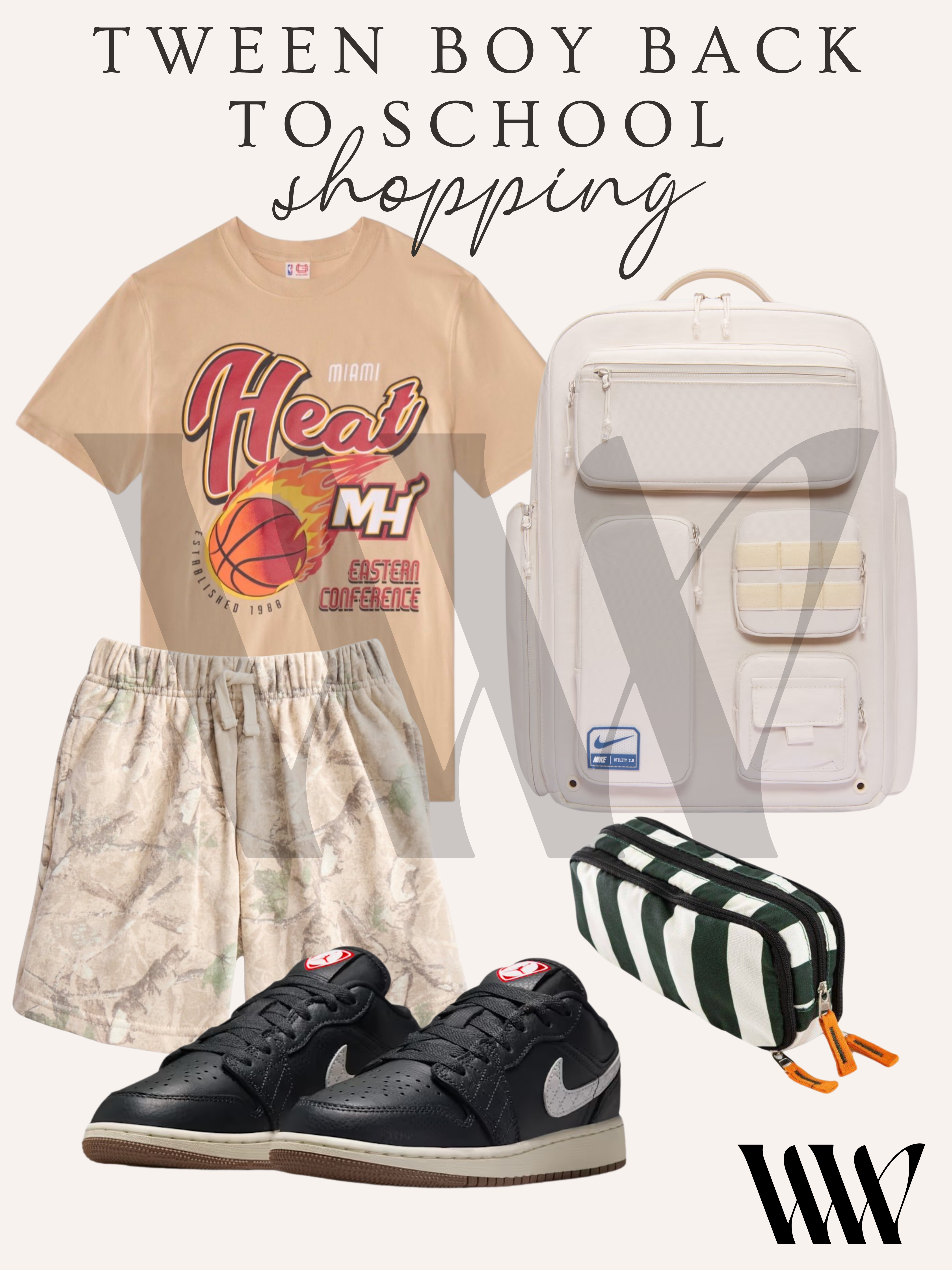 Tween Boy Back To School