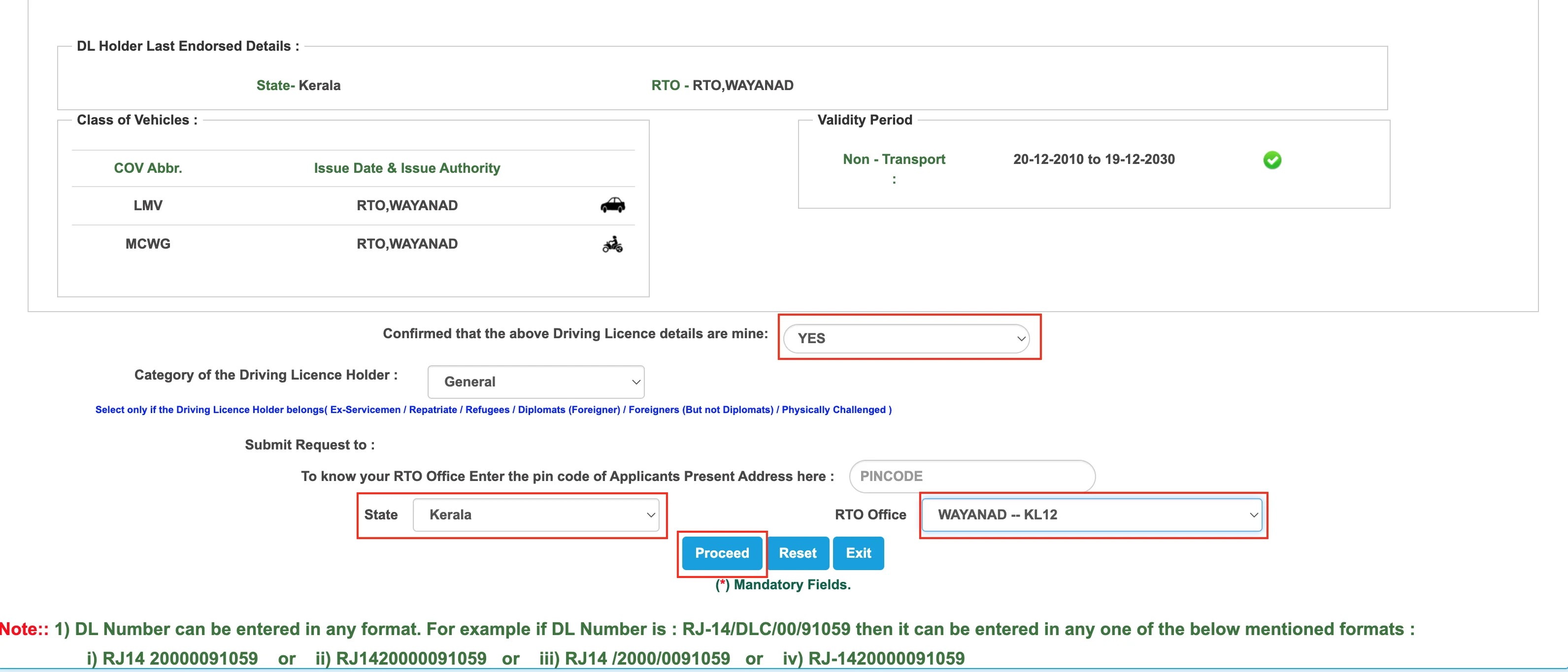 Kerala new smart license card online - Whatnewtrends