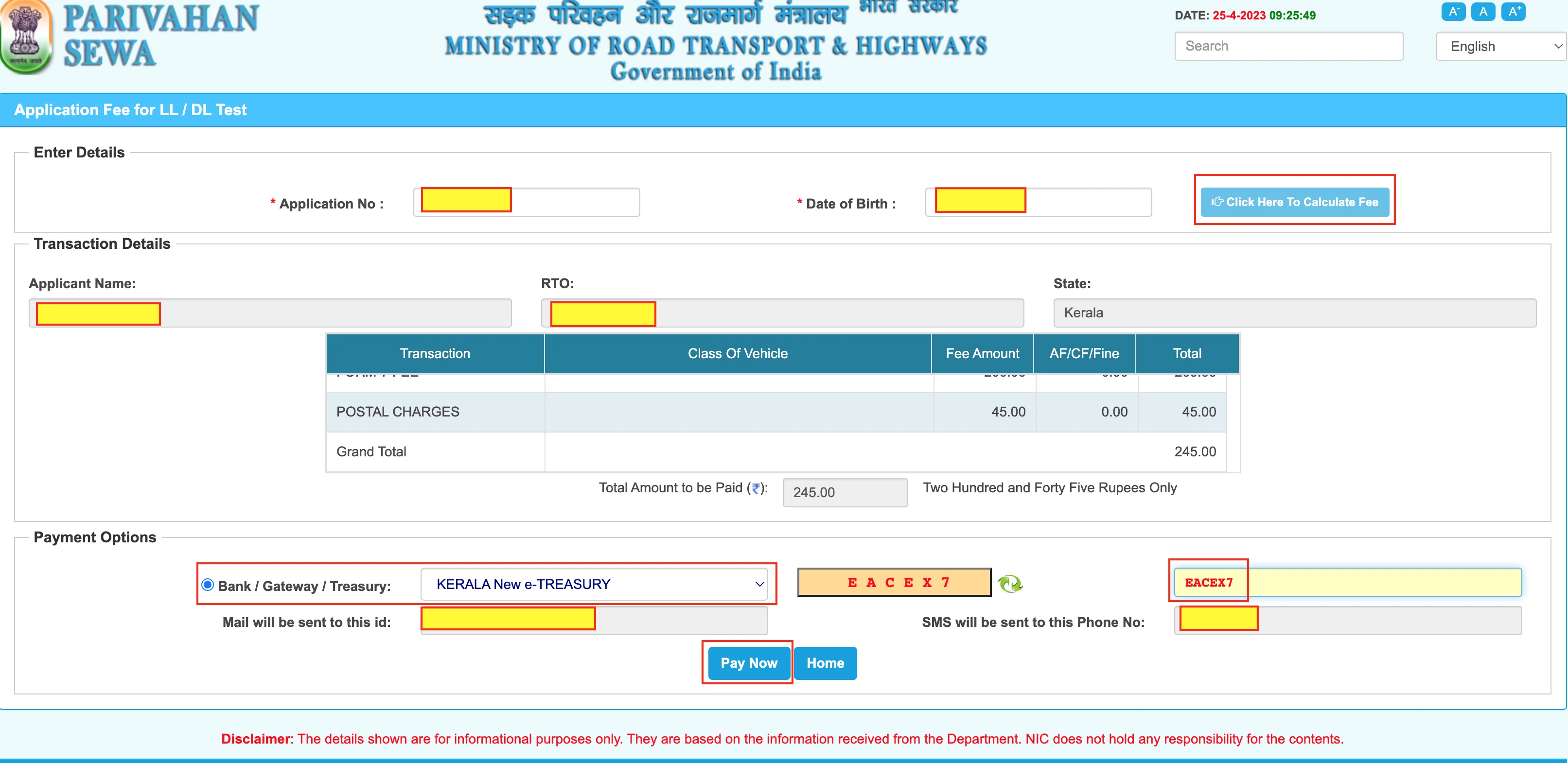 Kerala new smart license card online - Whatnewtrends