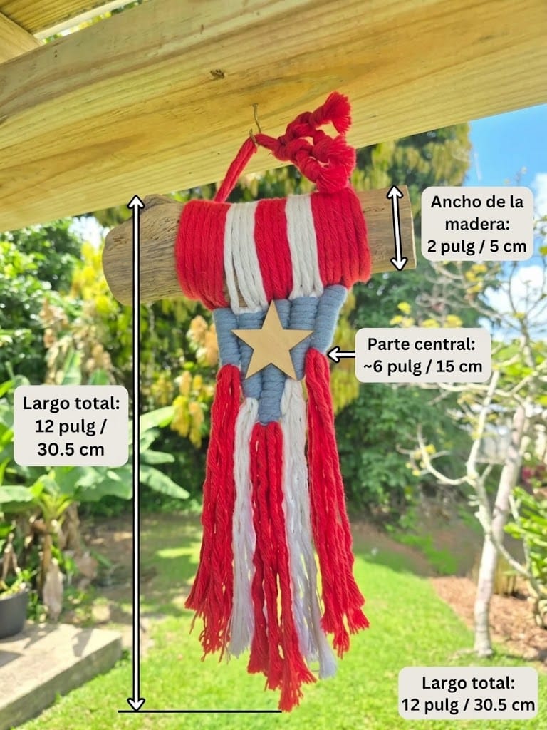 Bandera de PR Artesanal 