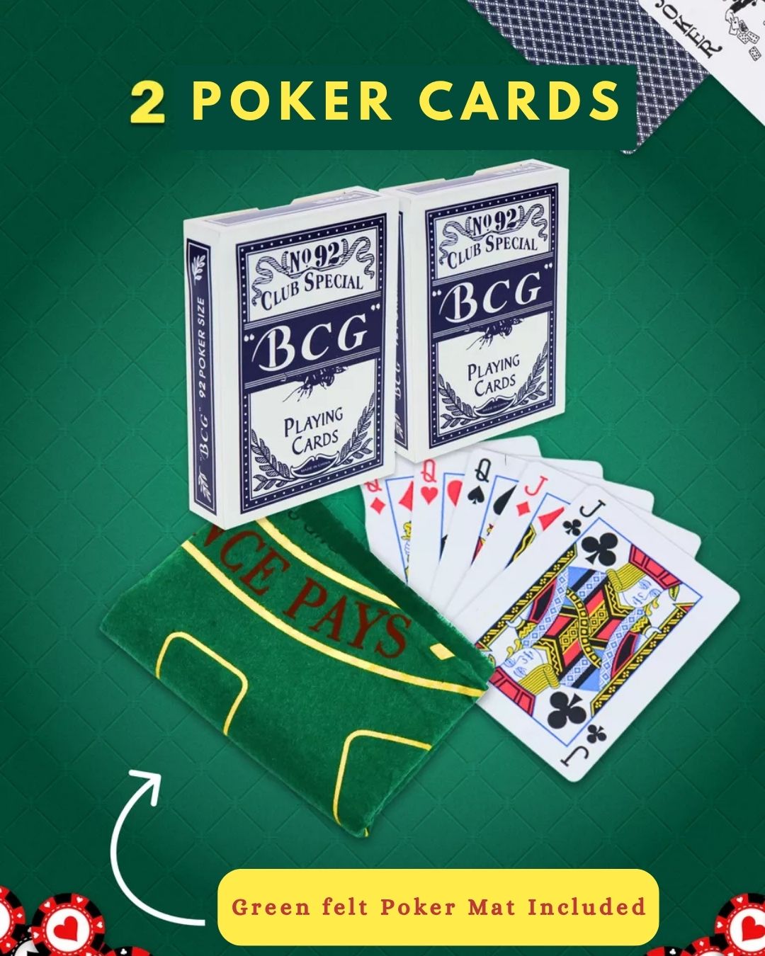 Gold Games - 200 Poker Chips Tin 2