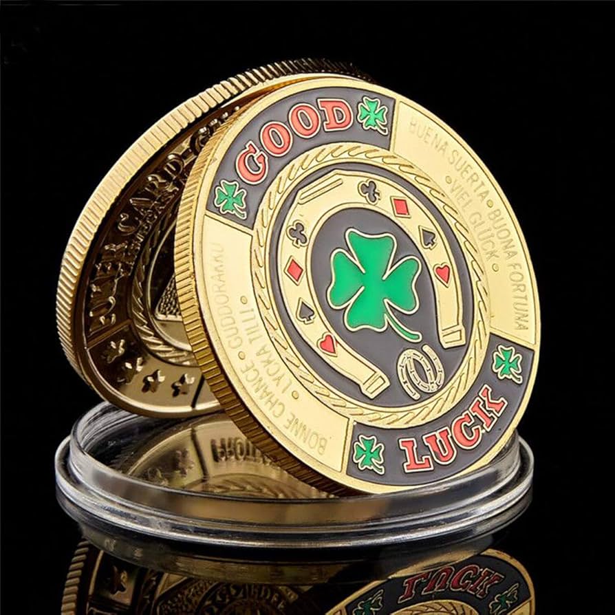 Metal Poker-Themed Metal Coins 3