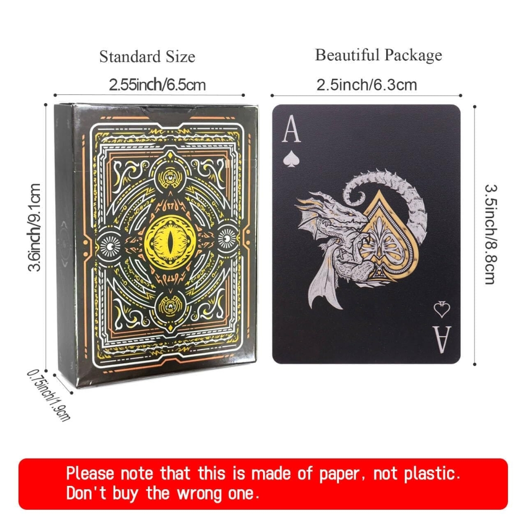 Acelion Dragon Playing Cards 4