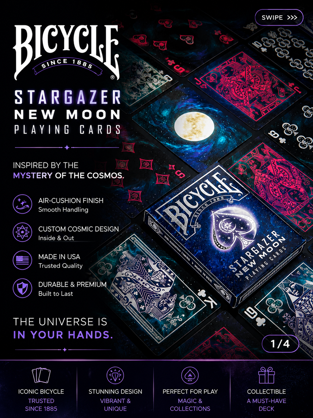 Bicycle Stargazer - New Moon - Image 1