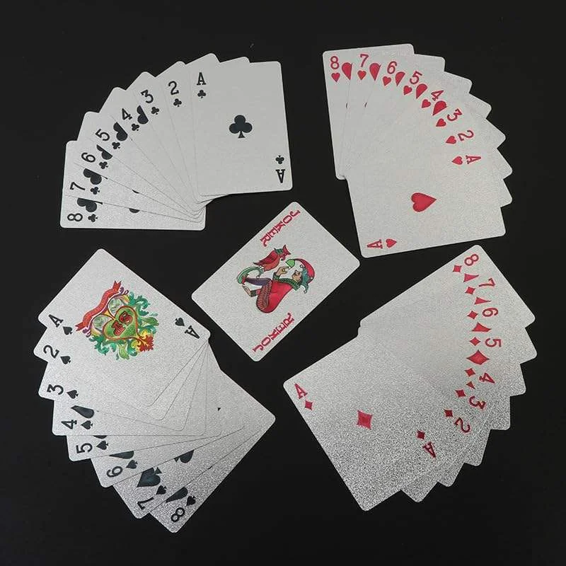 Luxury Foil Plastic Playing Cards 4