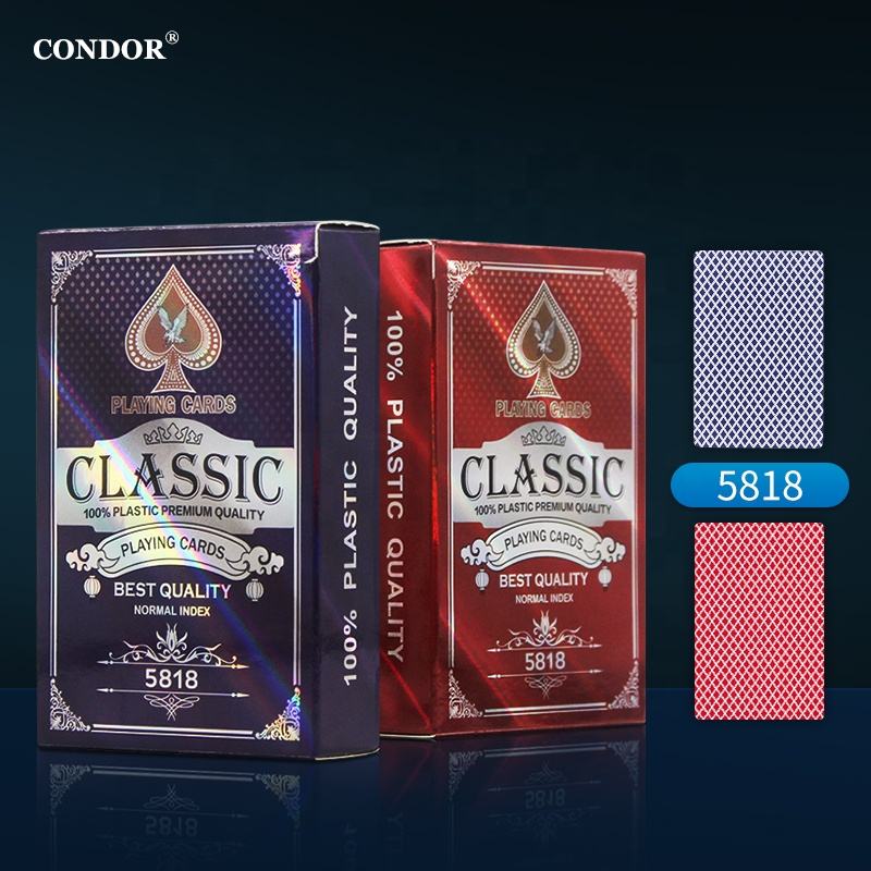 Condor Classic 100% Plastic Playing Cards - Image 1