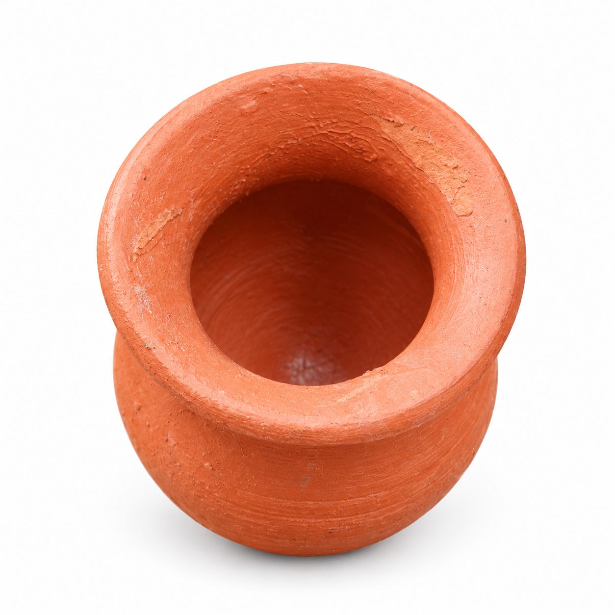 Set of 6 Small Handmade Terracotta Clay Pots 2