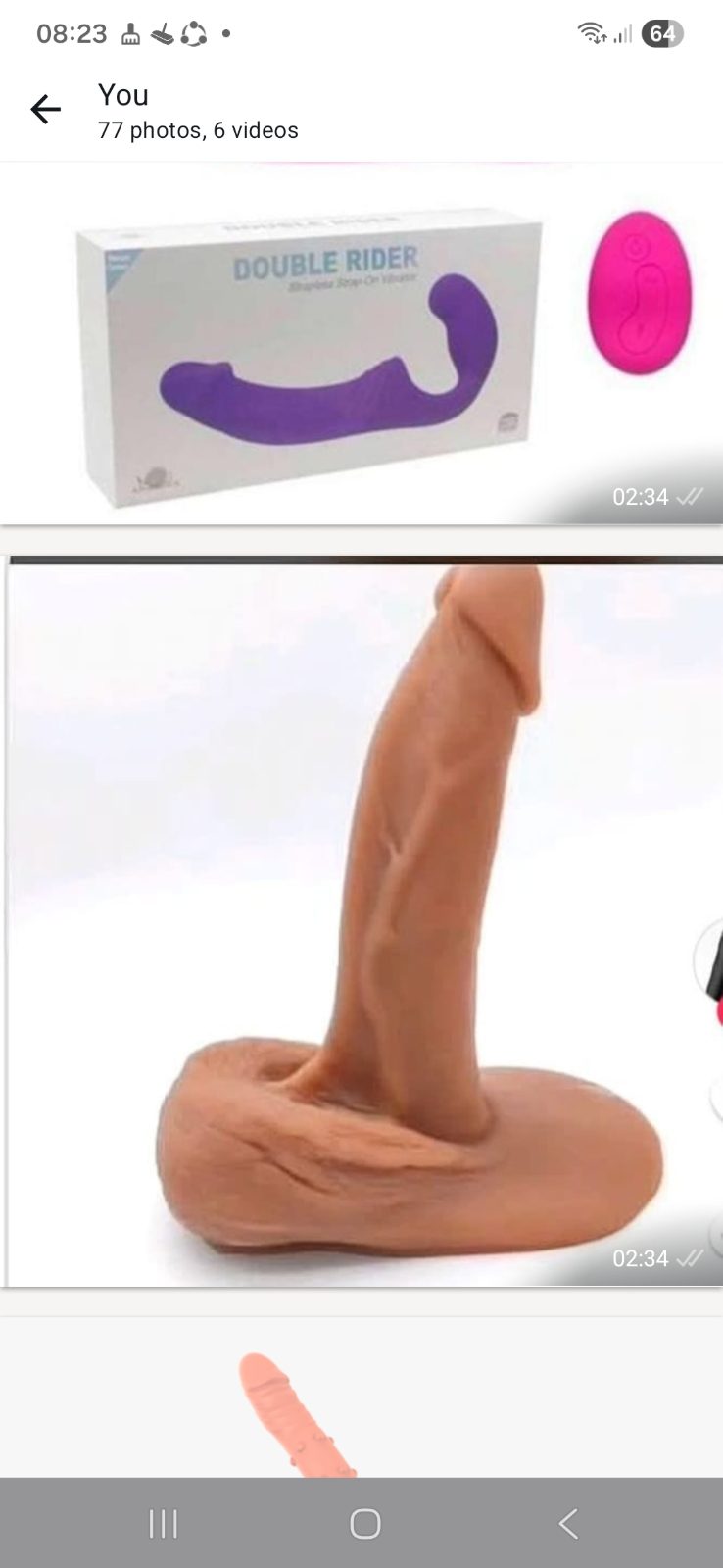 Dildo flexible 
