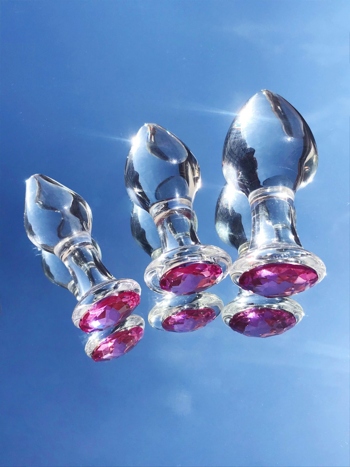 Butt plugs Glass 