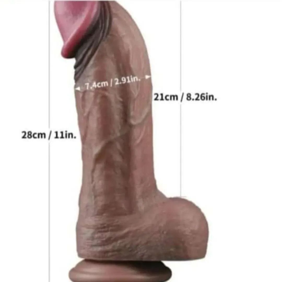 Dildo brown xxl