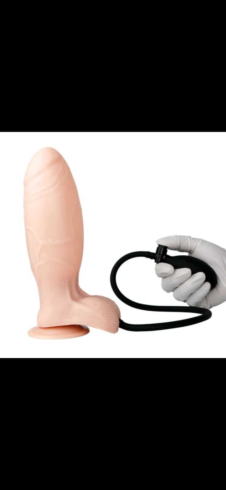 Dildo inflatable 