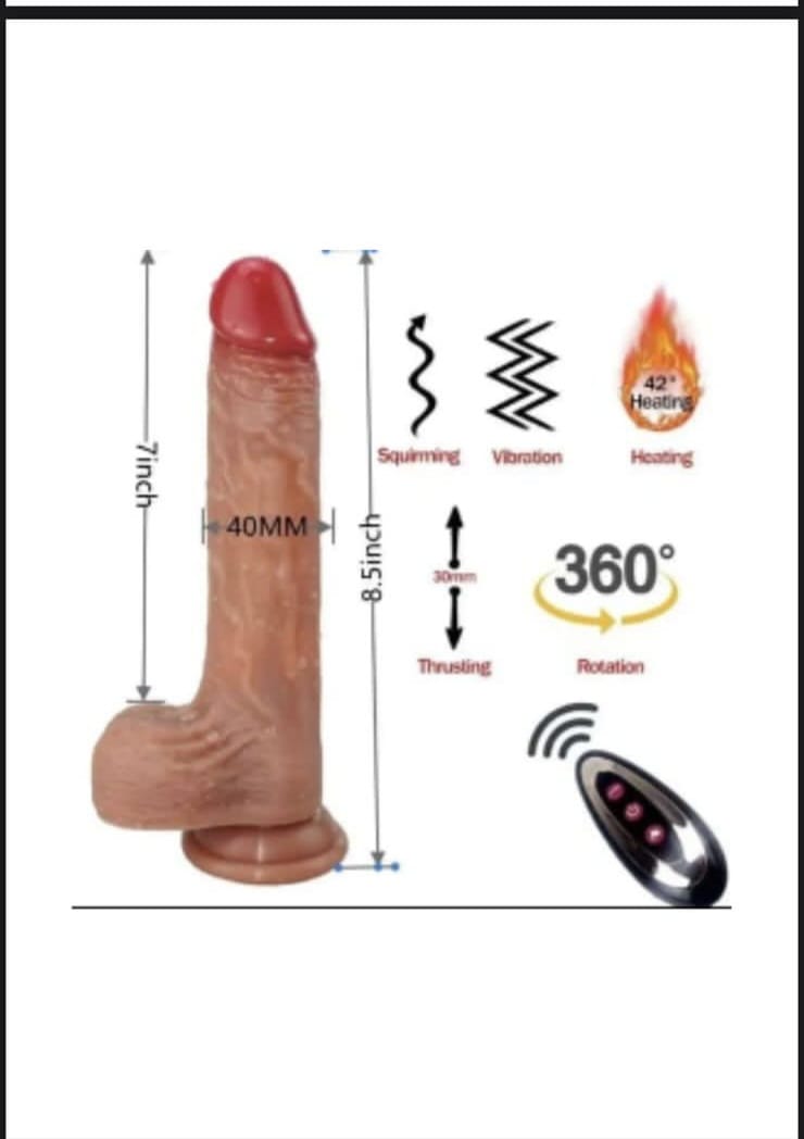 Dildo vibration with remote 