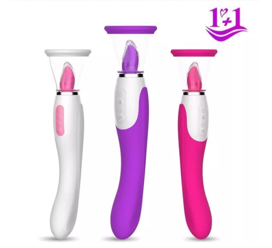Licking vibrator 