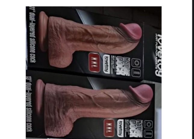 Dildo brown XXL.