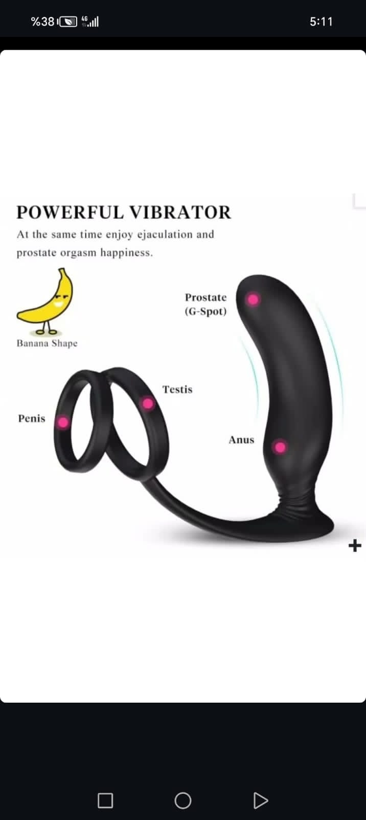 Prostate massager 