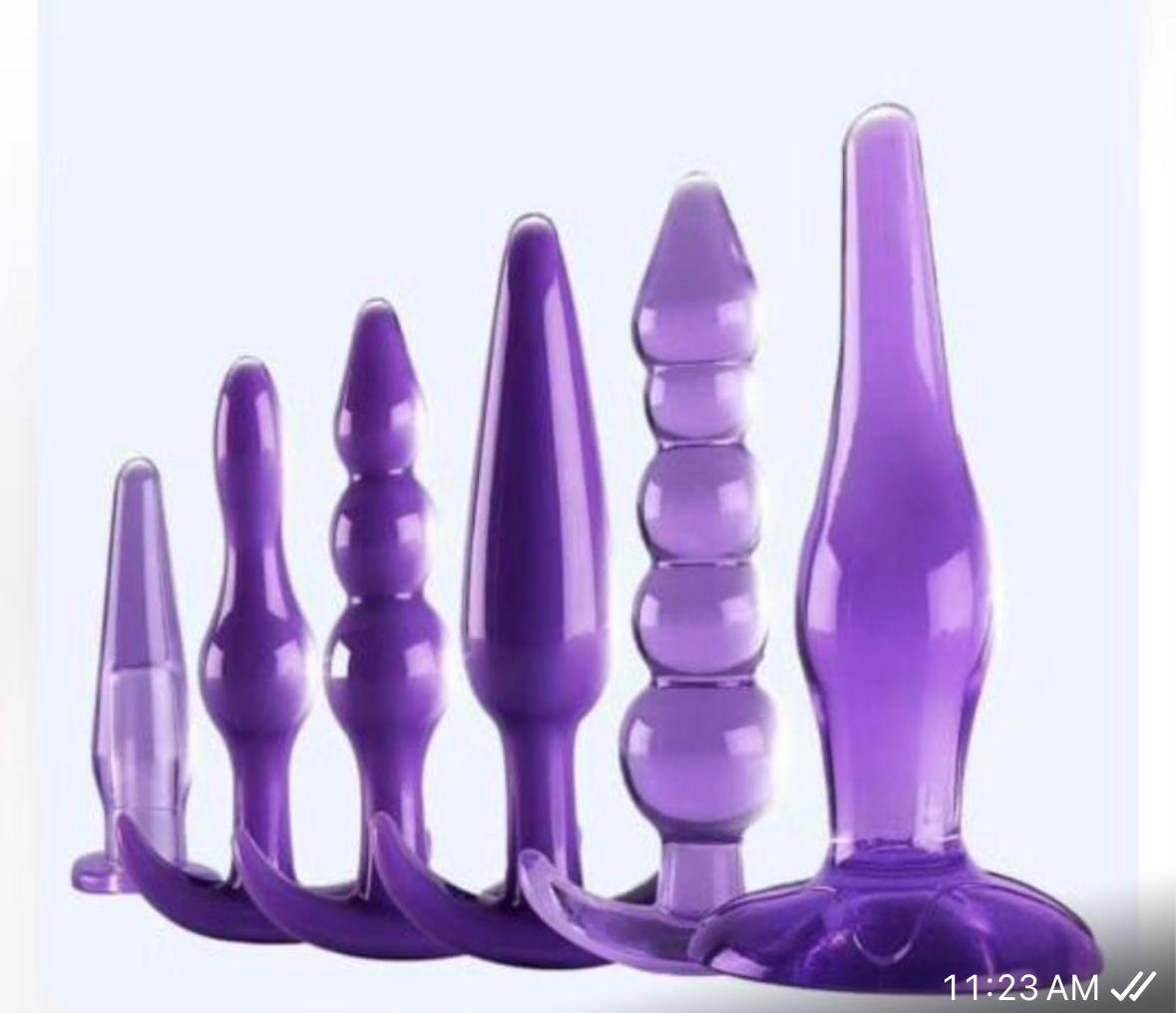 Inflatable butt plug 