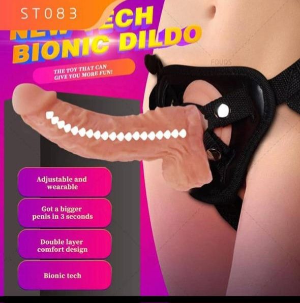 Dildo dong with belt 