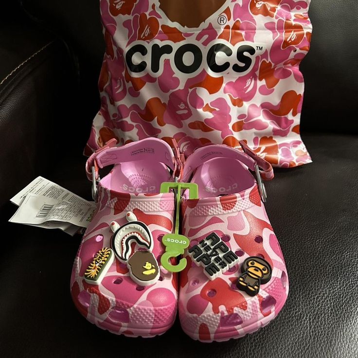 Crocs bape 