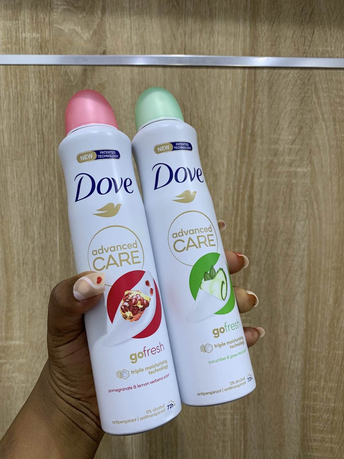 Dove déodorant  2