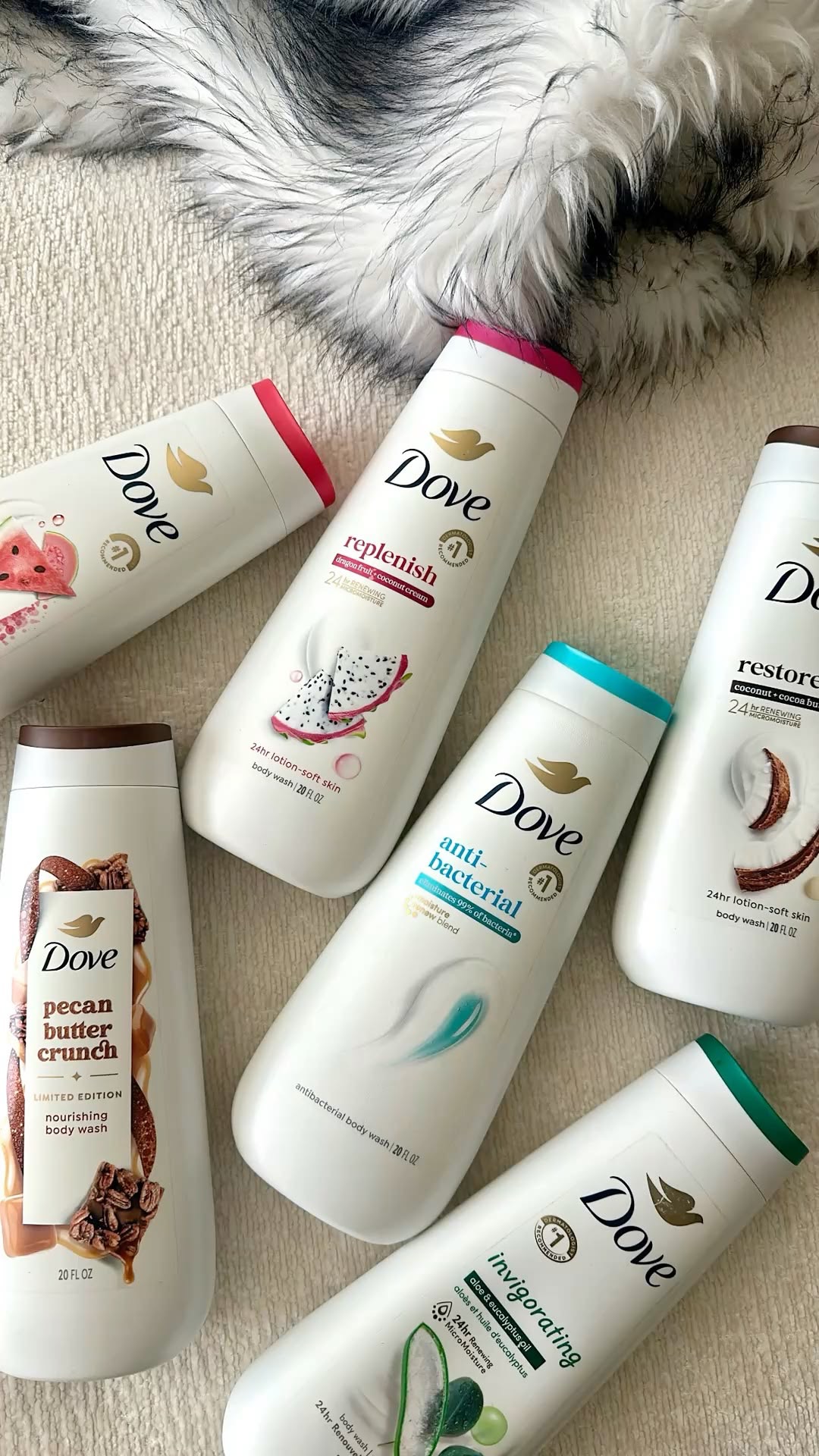 Dove shampoing et conditioner