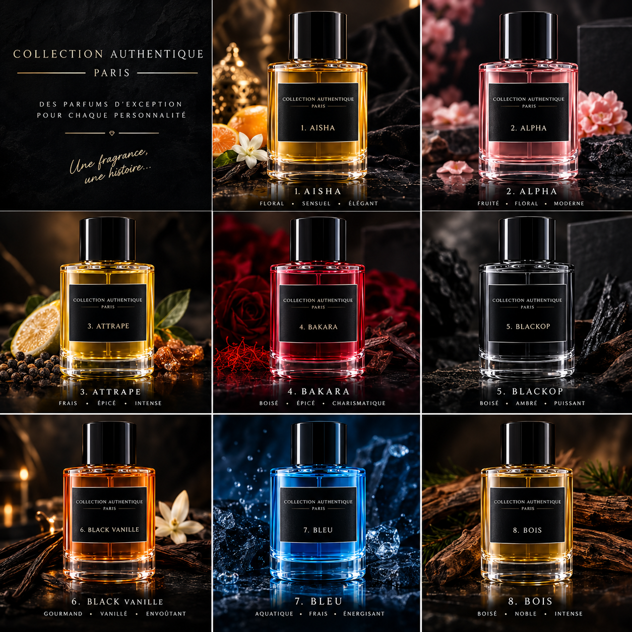 Parfum Collection Authentique Paris – 50 ml