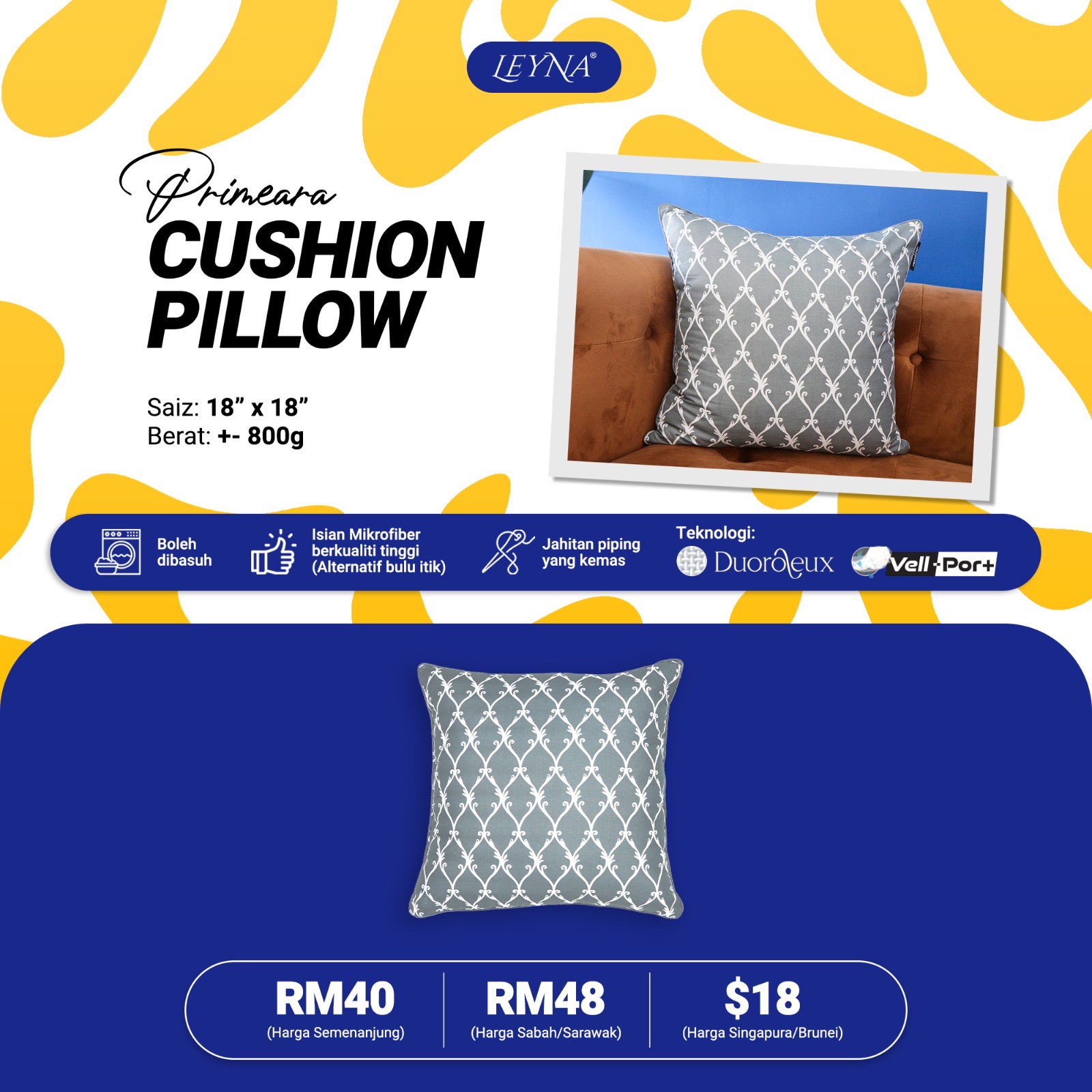 Primeara Cushion Pillow