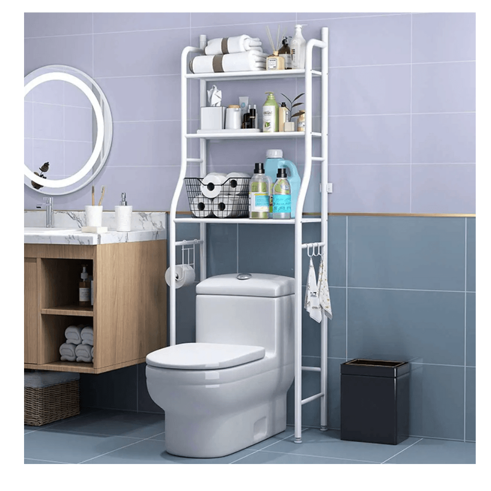 ESTANTE ORGANIZADOR DE METAL PARA BAÑO