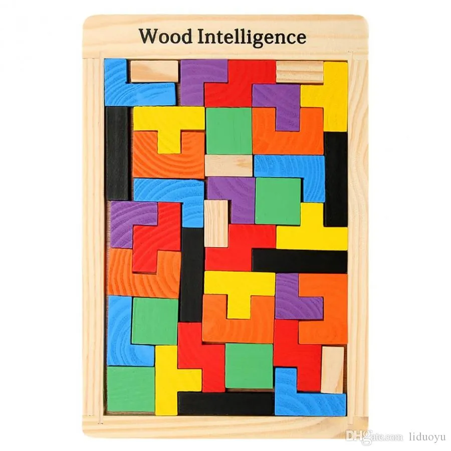 JUEGO DIDACTICO TETRIS DE MADERA