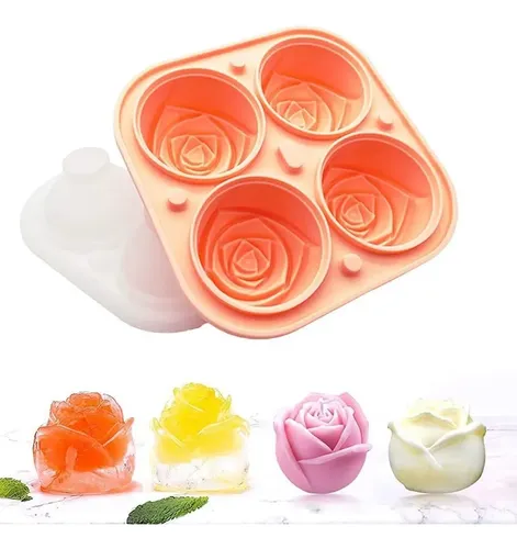 MOLDE ROSAS DE SILICONA