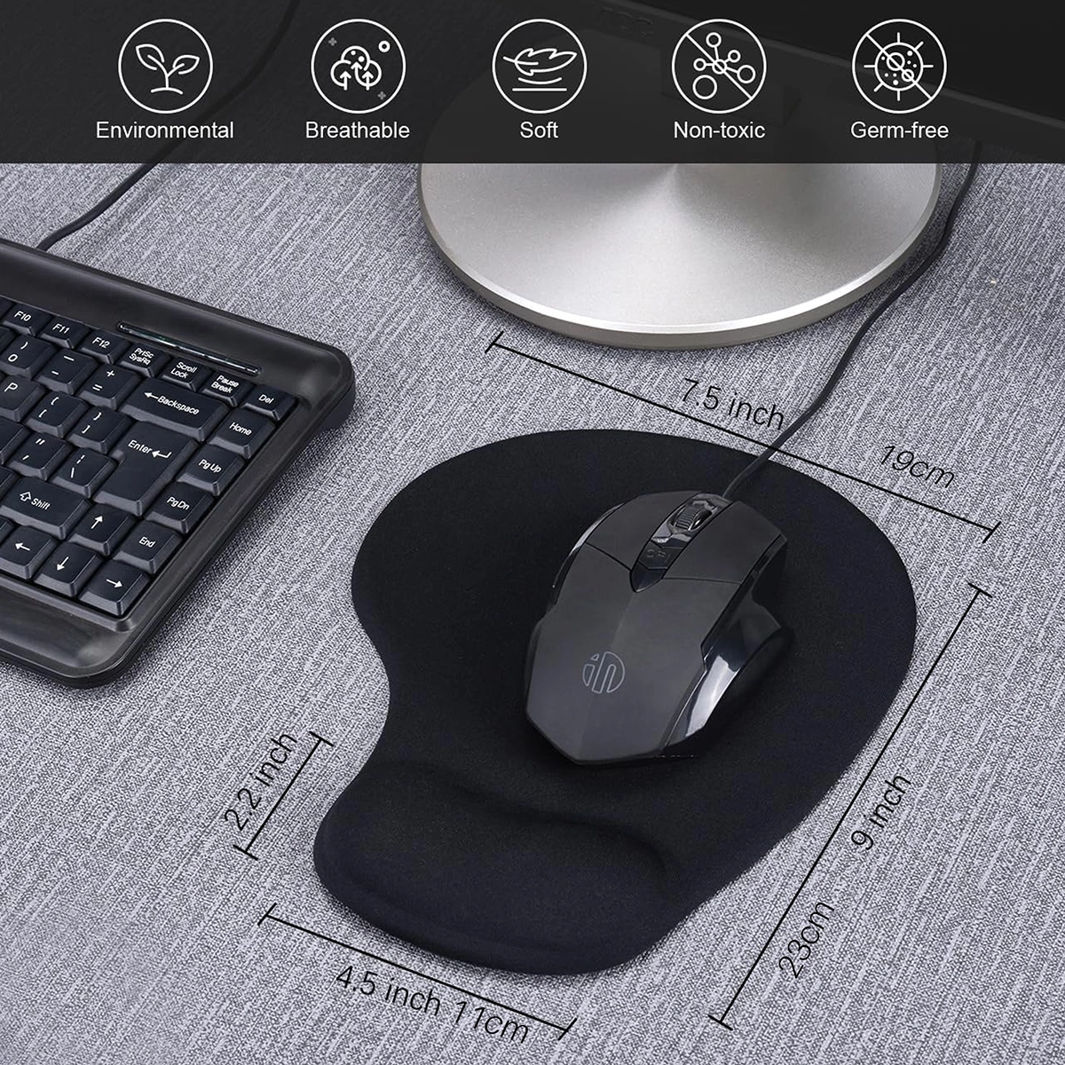 MOUSE PAD ERGONOMICO