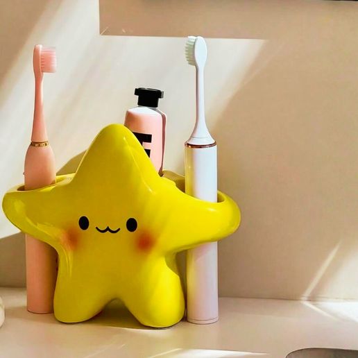 ORGANIZADOR DE CEPILLOS ESTRELLA KAWAII