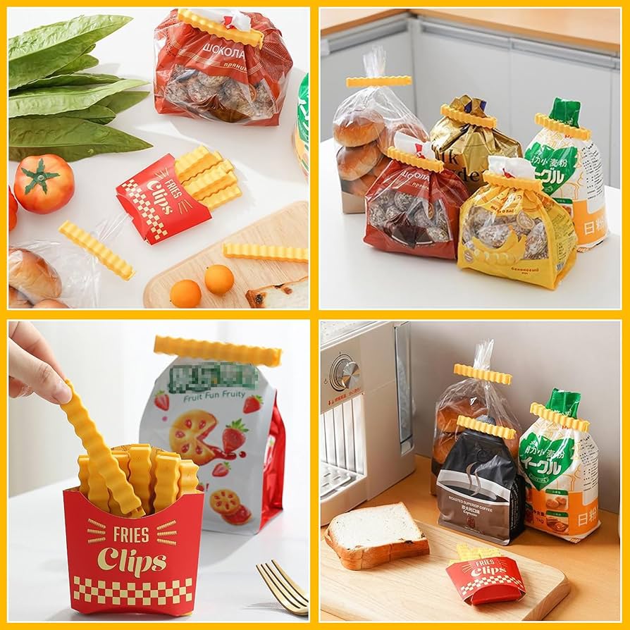 PACK DE 12 CLIPS DE PAPITAS FRITAS