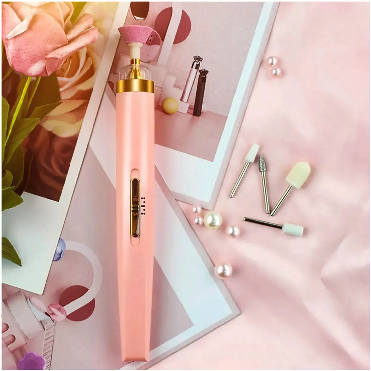 SET DE PULIDOR DE UÑAS RECARGABLE